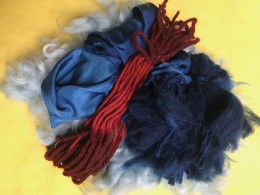 Scala natural (shibori) dyeing :  April 12, 13 and 14 