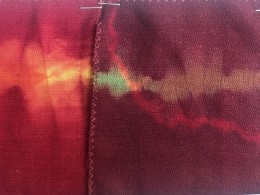 Dyeing (with shibori)  :  April 12, 13 and 14 